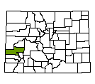 Map of Montrose County