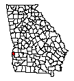 Map of Quitman County
