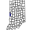 Map of Vermillion County