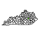 Map of Estill County
