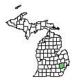 Map of Oakland County
