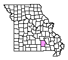 Map of Shannon County