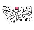 Map of Hill County