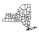 Map of Bronx County