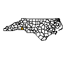 Map of Cleveland County