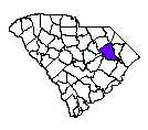 Map of Florence County