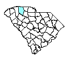 Map of Spartanburg County