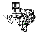 Map of Karnes County