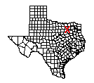 Map of Rockwall County