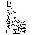 Map of Teton County