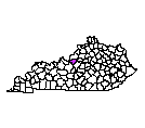 Map of Bullitt County