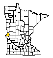 Map of Traverse County