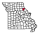 Map of Ralls County