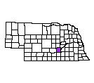 Map of Hall County