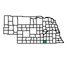 Map of Nuckolls County