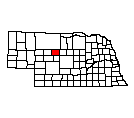 Map of Thomas County