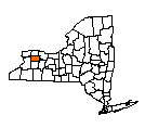 Map of Genesee County