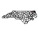 Map of Gates County