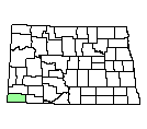 Map of Bowman County