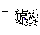 Map of McClain County