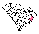 Map of Georgetown County