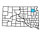 Map of Day County