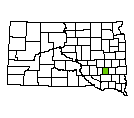 Map of Hanson County