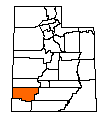 Map of Iron County