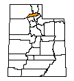 Map of Weber County